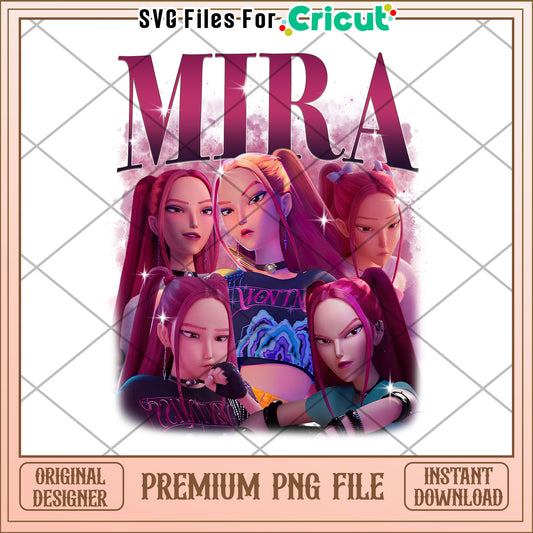 Mira Huntrix Kpop Demon Hunters png, kpop demon hunters png, huntrix band png