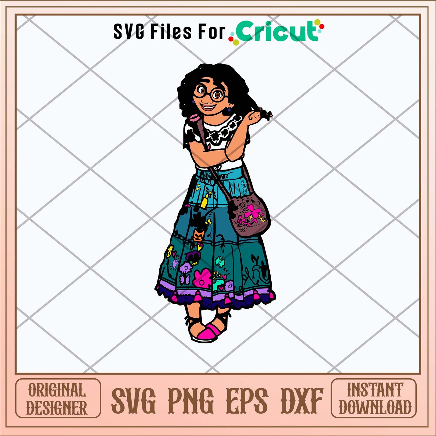 Mirabel Madrigal Svg, Encanto Svg-Svgfilesforcricut