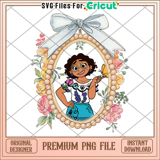 Mirable Madrigal png, miracle butterflies movie png, disney movie png