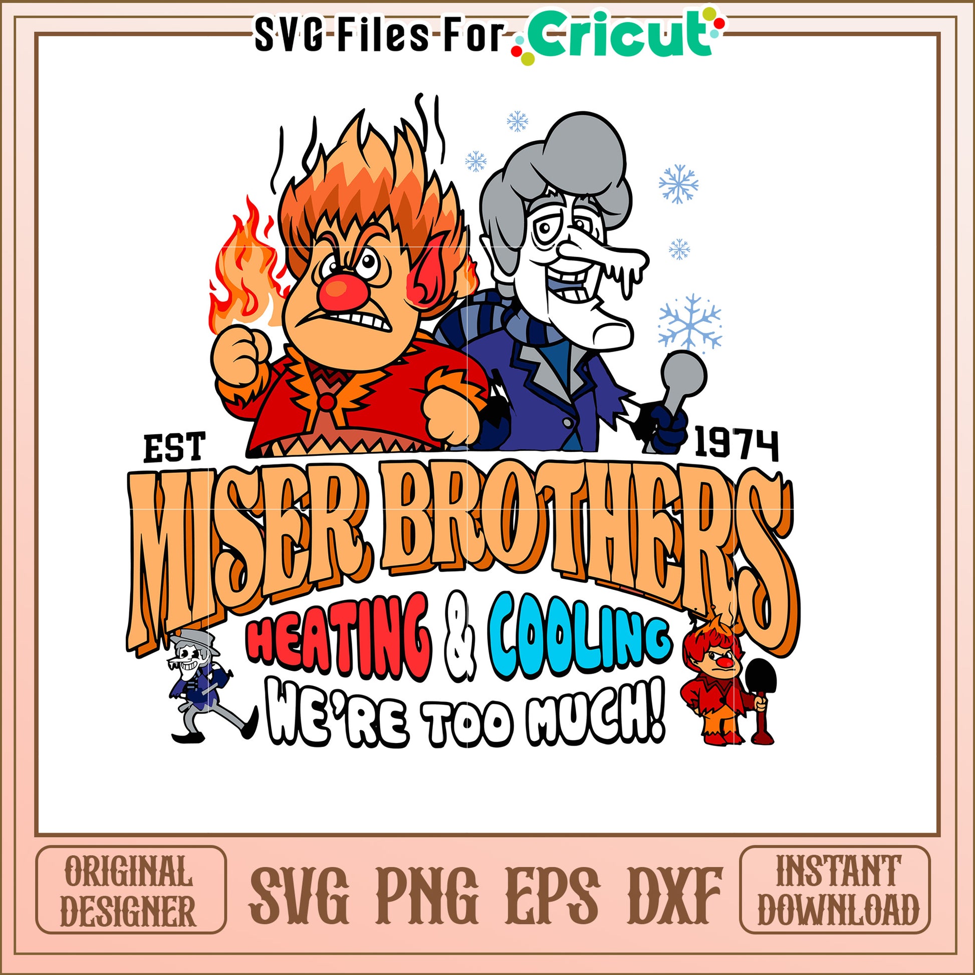 Miser Brothers Heating & Cooling SVG