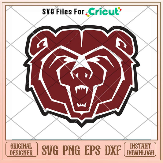 Missouri State Bears Logo Svg, Missouri State Bears Svg, NCAA Svg
