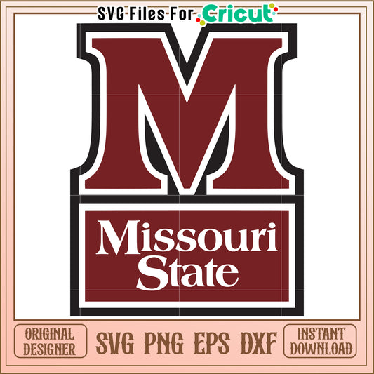 Missouri State SVG Design for Cricut, perfect for home decor projects