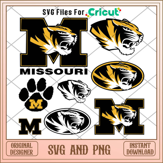 Missouri Tigers svg, Missouri Tigers svg bundle, NCAA svg