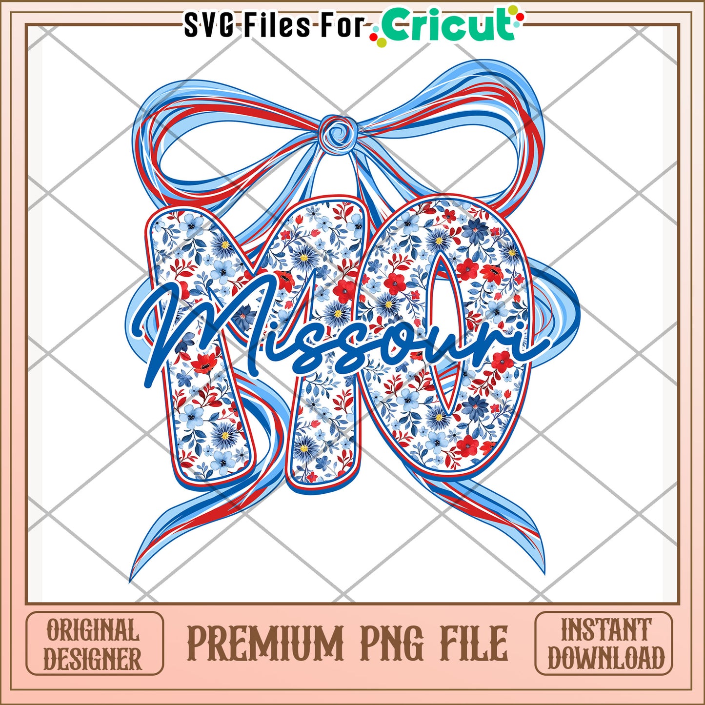 Missouri american state png, independence day png, love for american​ png