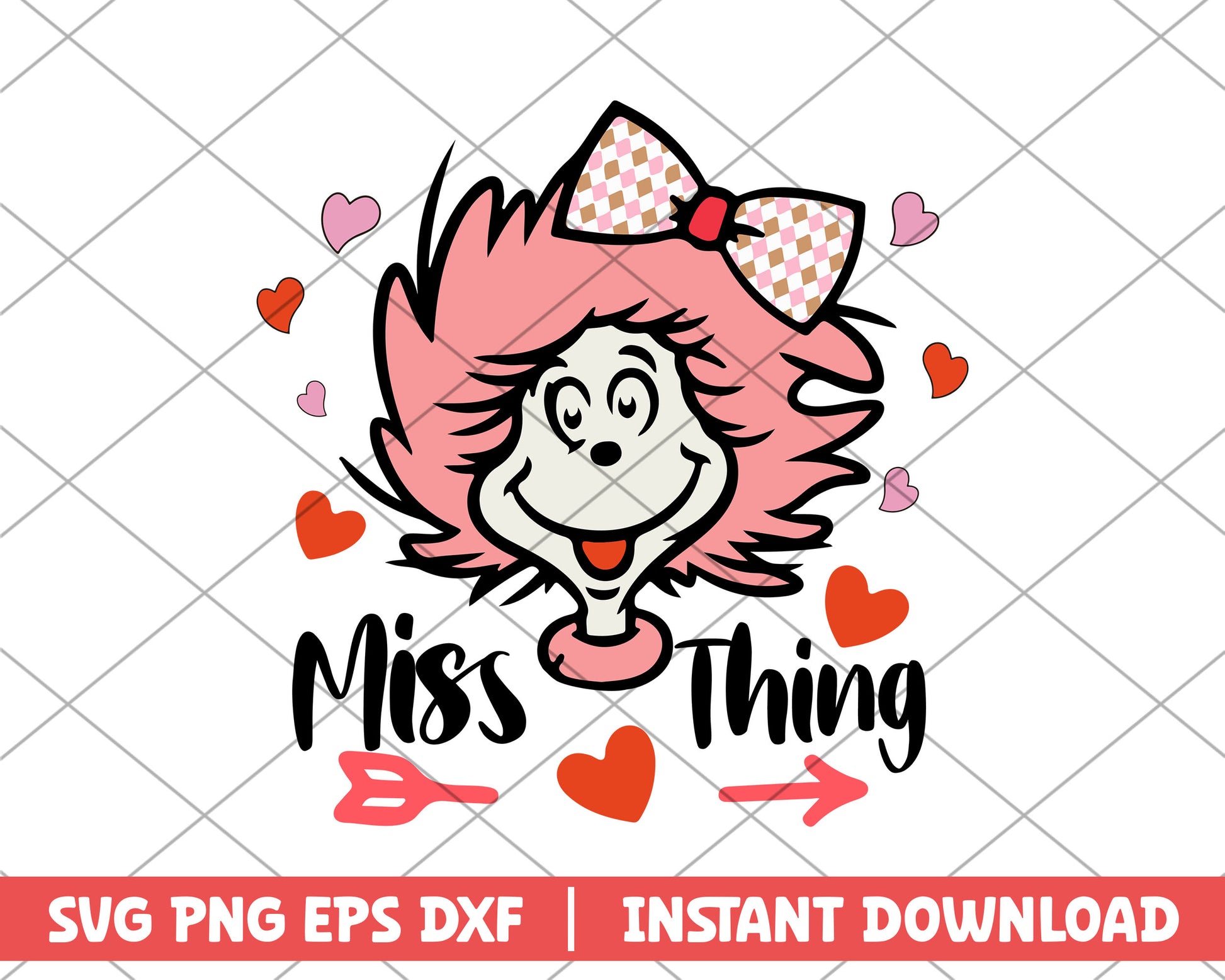 Miss thing dr.seuss svg