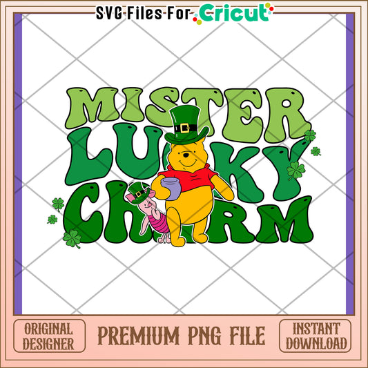 Mister Lucky Charm PNG Design for St Patrick's Day