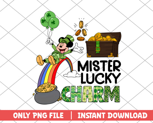 Mister lucky charm st.patrick day png 