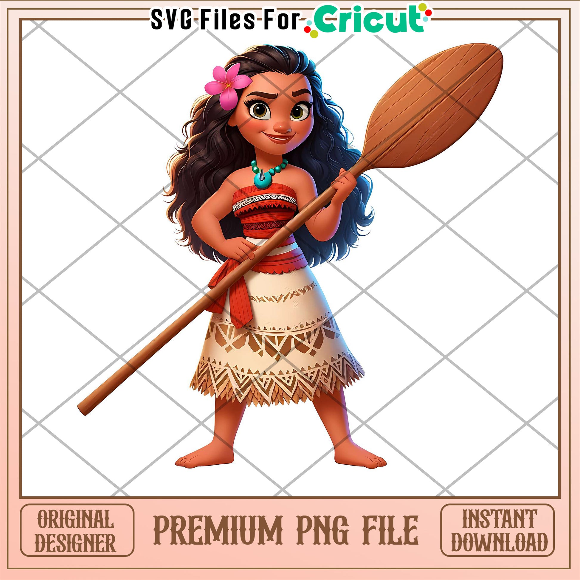 Moana PNG Cricut Premium Download