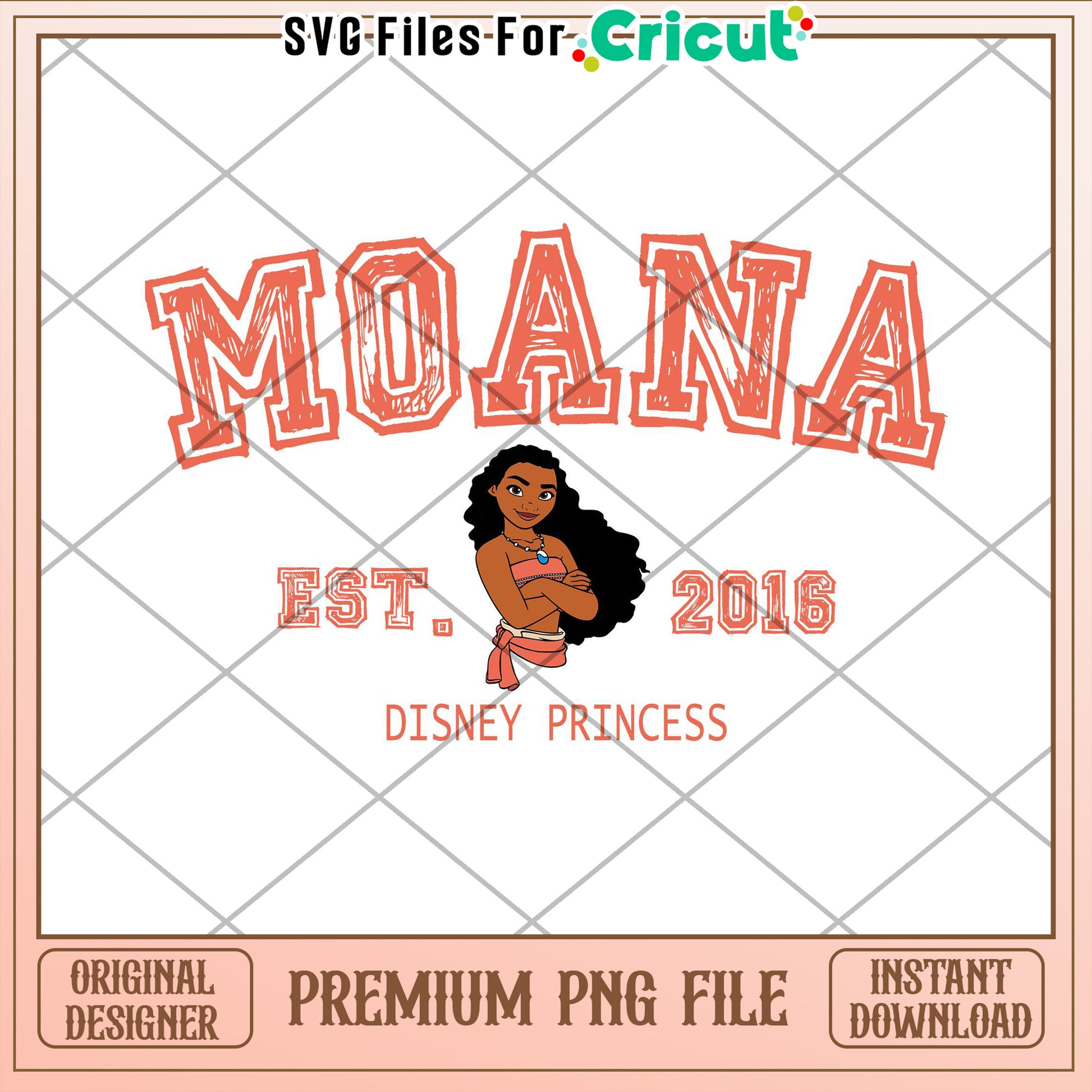 Moana PNG Design Disney Princess 2016