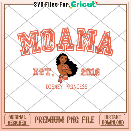 Moana PNG Design Disney Princess 2016