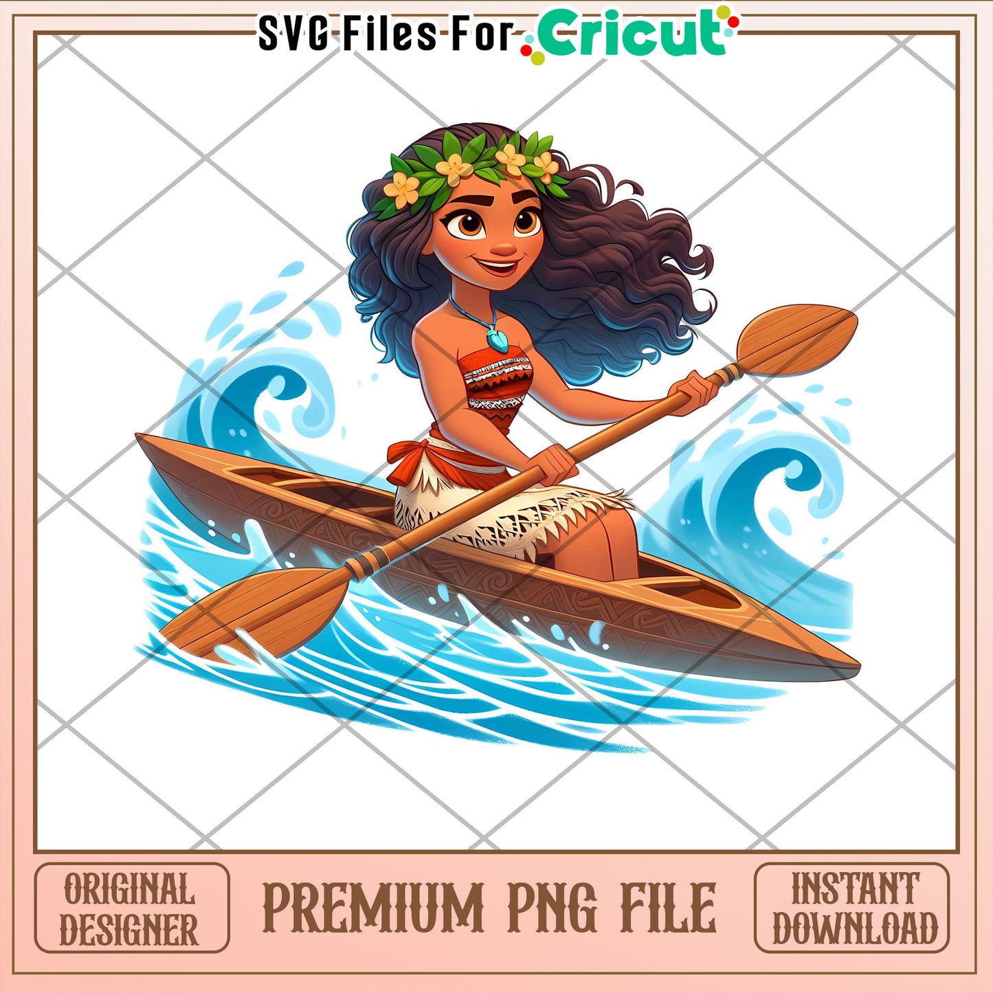 Moana PNG Image Premium Cricut File Download