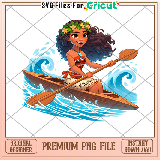 Moana PNG Image Premium Cricut File Download