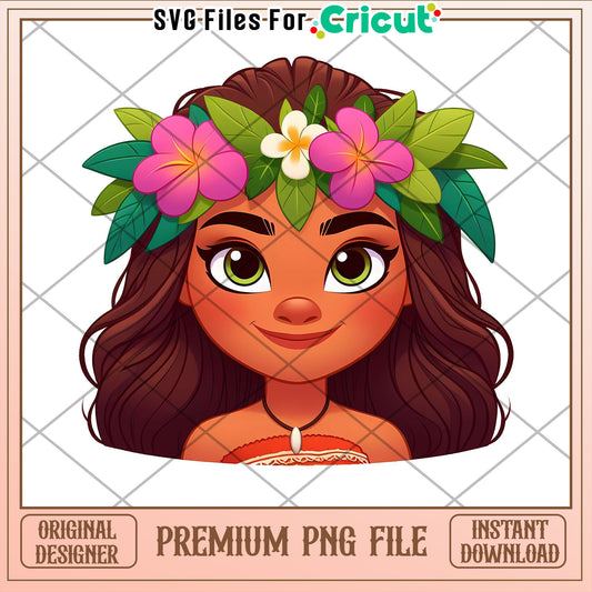 Moana PNG Instant Download