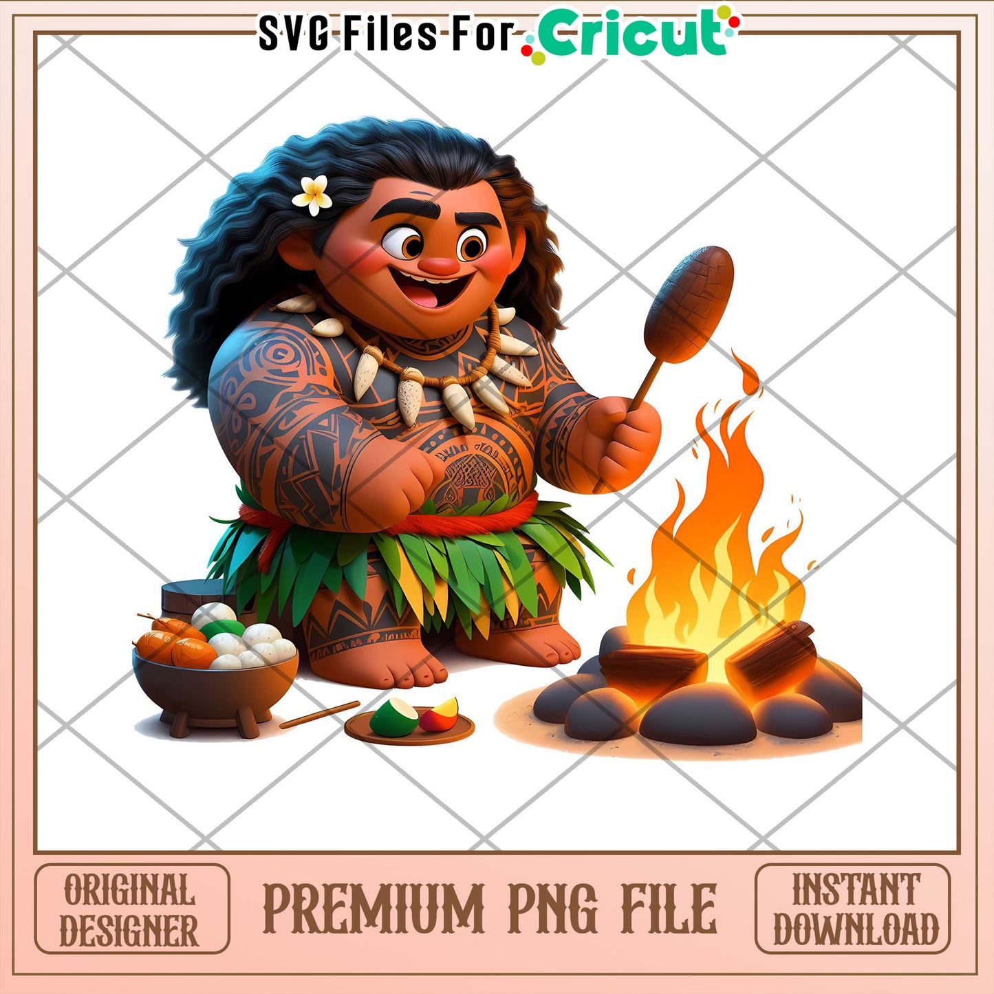 Moana PNG Premium Instant Download