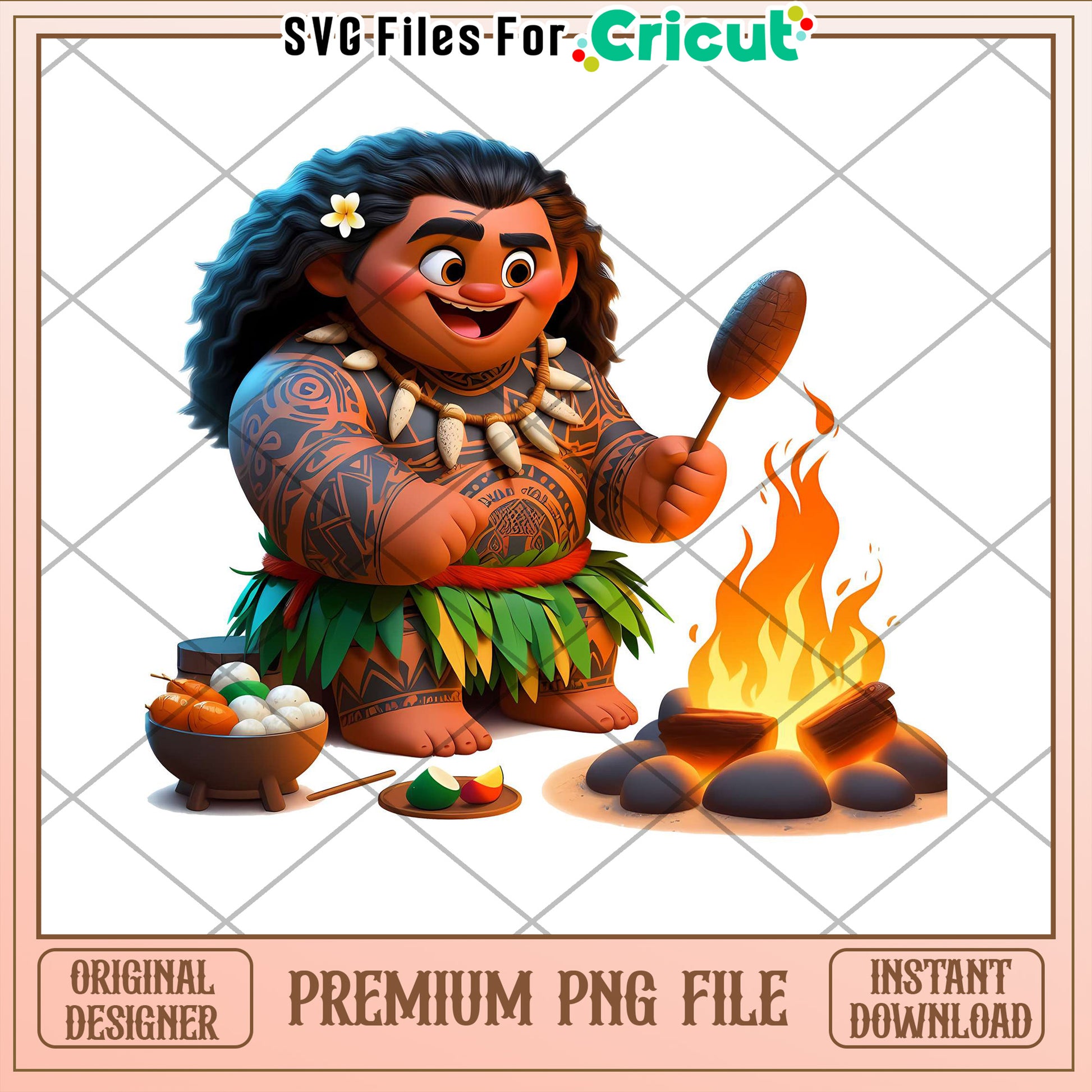 Moana PNG Premium Instant Download