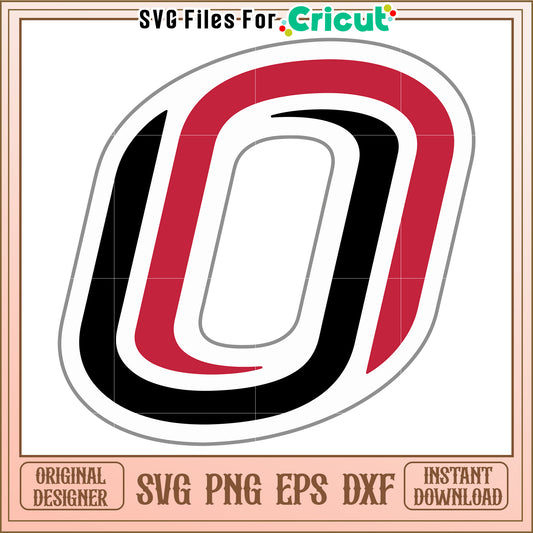 Modern Bold Letter O Design, Perfect for Cricut Projects and Crafts