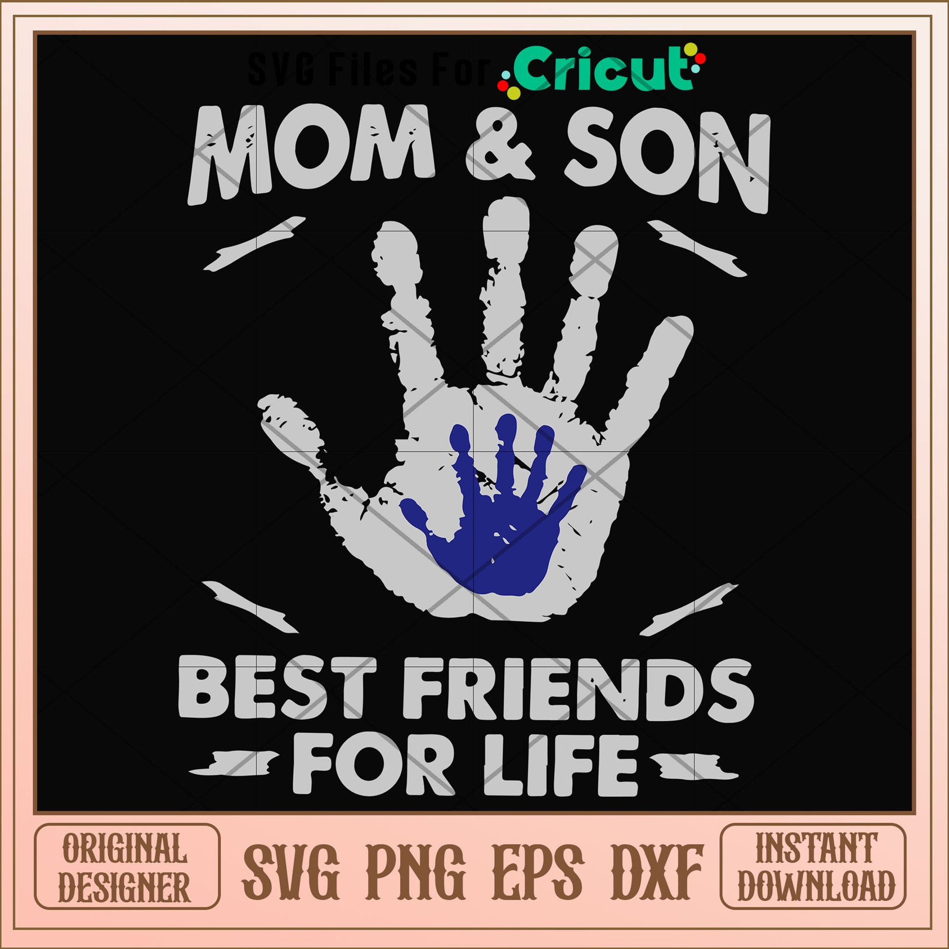 Mom & son best friend for life svg, friend svg, other svg 