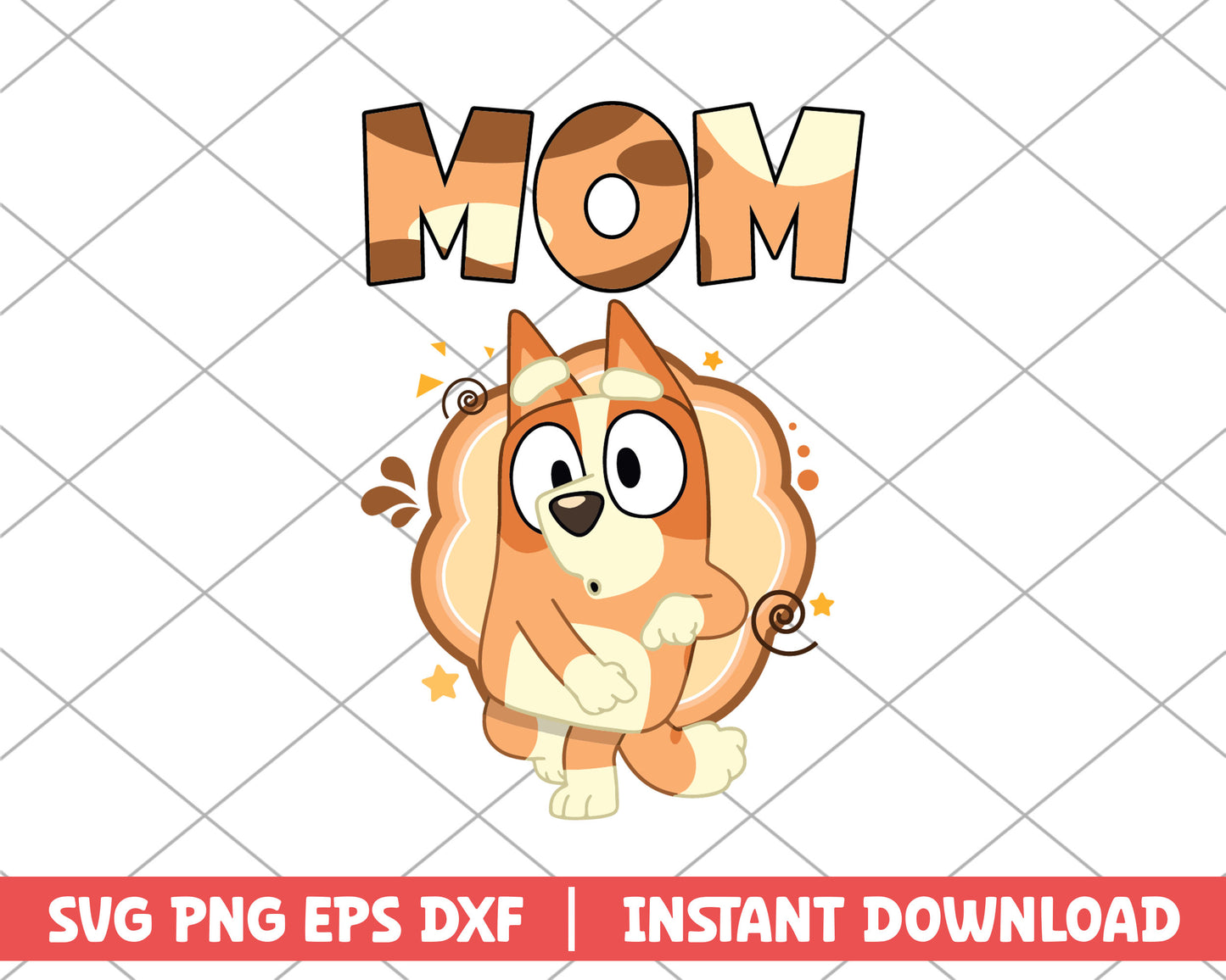 Mom character cartoon svg 