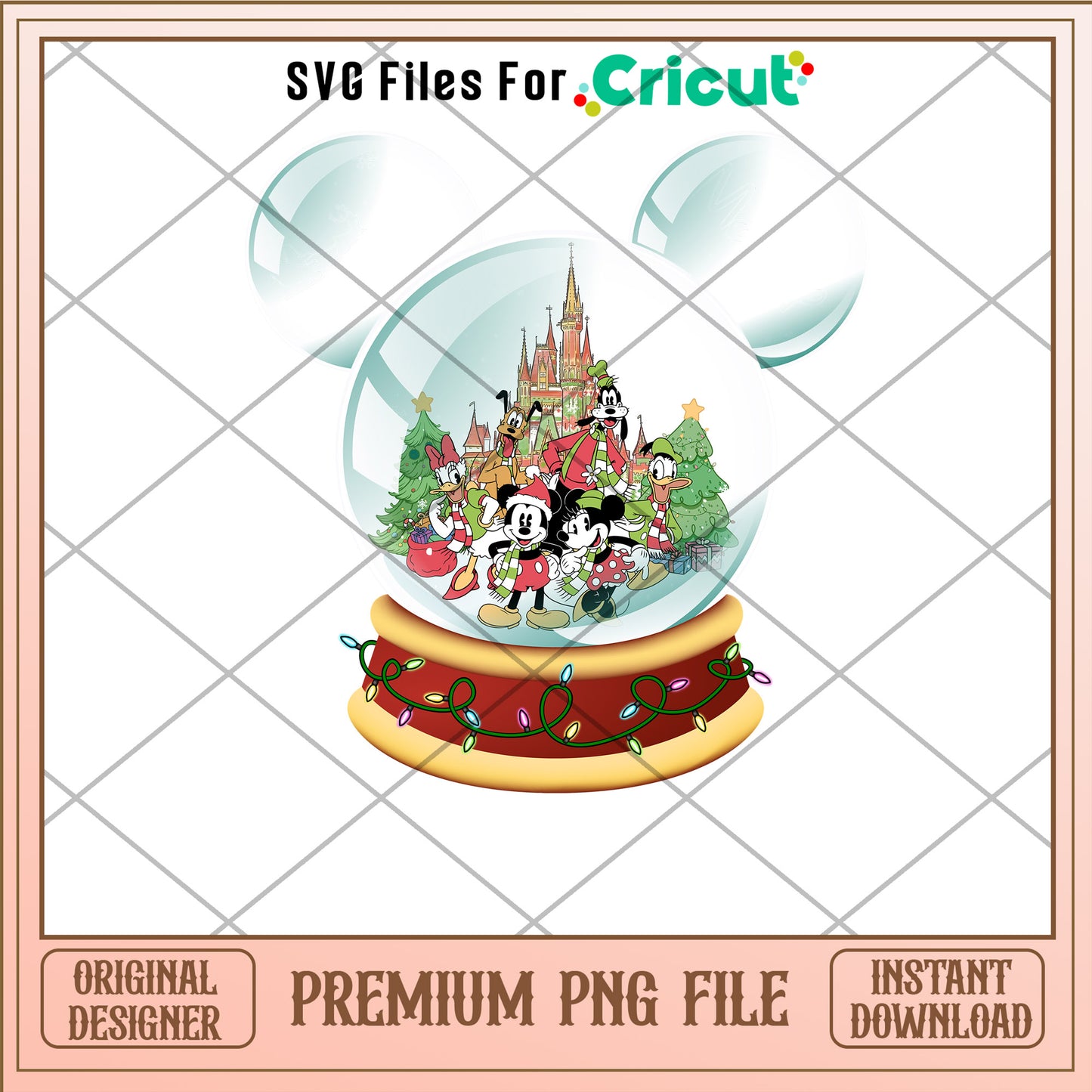 Mommy disney family vacation png, disney png, christmas png