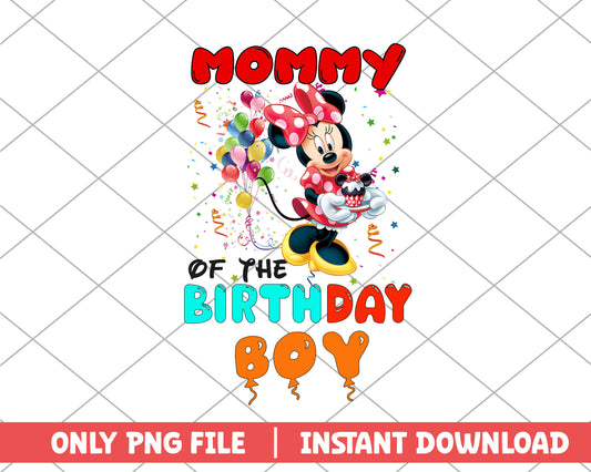 Mommy of the birthday boy disney png