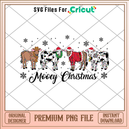 Mooey merry christmas png, merry christmas png, mooey png