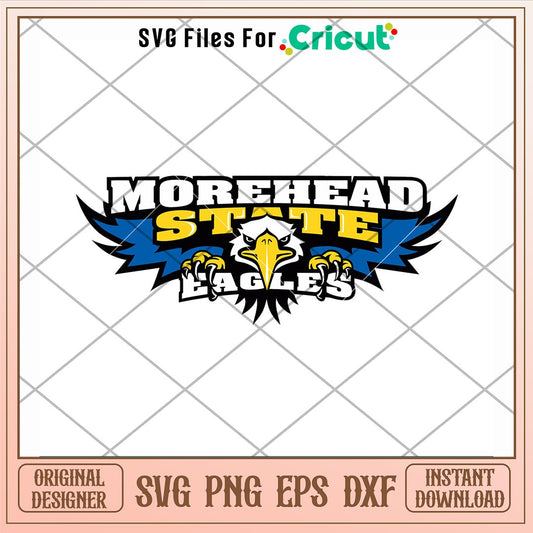 Morehead State Eagles Logo Svg, Morehead State Eagles Svg, NCAA Svg