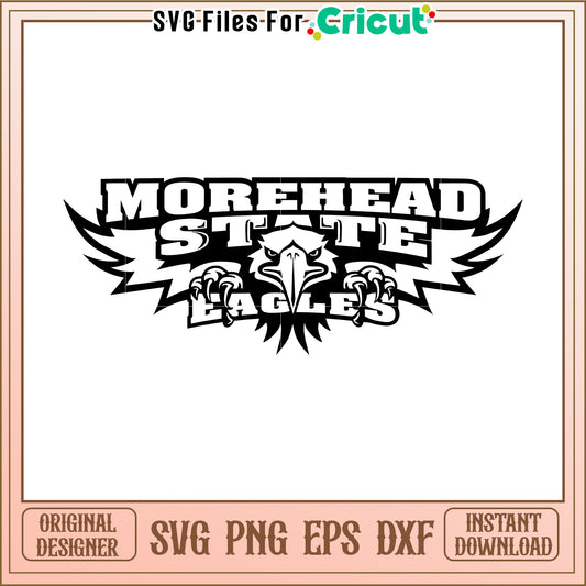 Morehead State Eagles SVG design for Cricut, perfect for sports enthusiasts