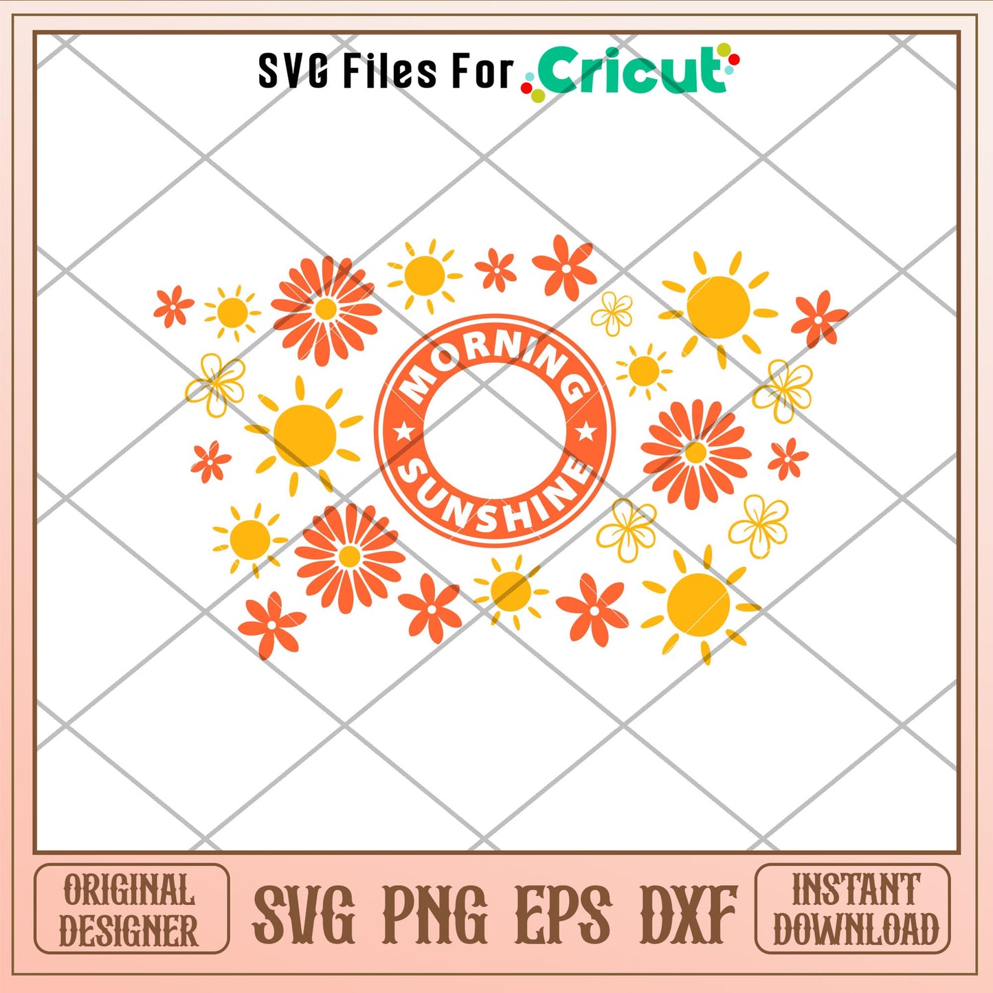 Morning Sunshine Full Wrap, Morning Sunshine Full Wrap Svg