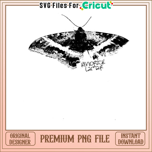 Moth PNG Cricut Instant Download