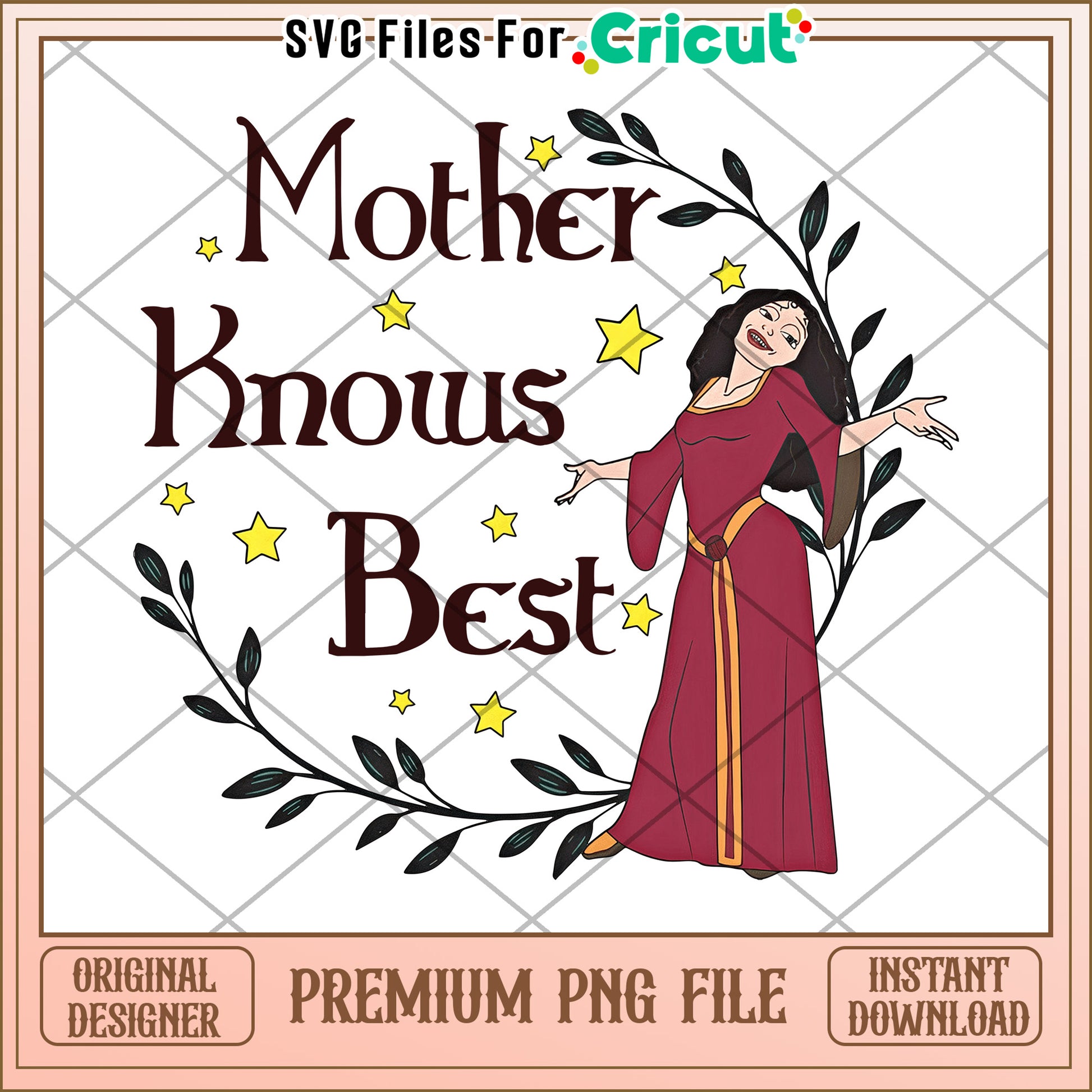 Mother Knows Best PNG Design
