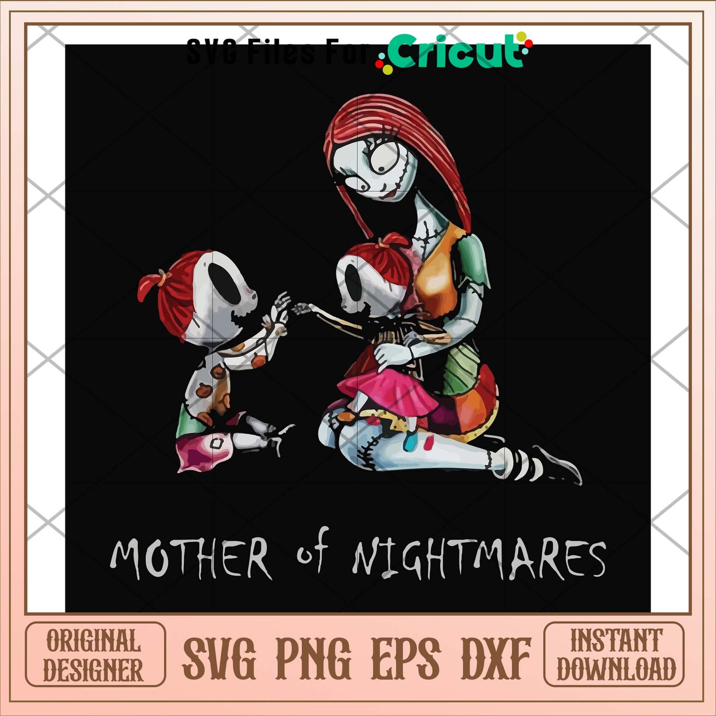 Mother of nightmares horor svg, nightmares svg, funny svg