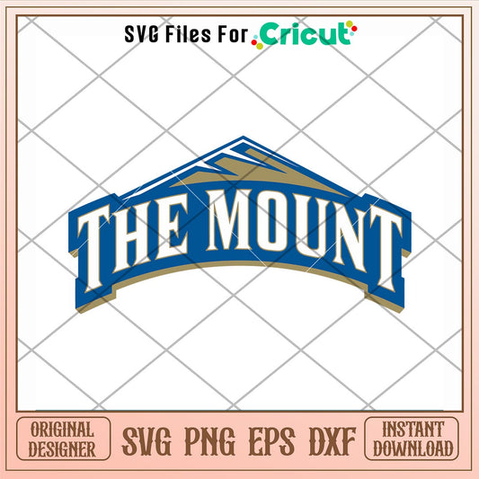 Mount St Mary's Mountaineers Logo Svg, Mount St Mary's Mountaineers Svg, NCAA Svg