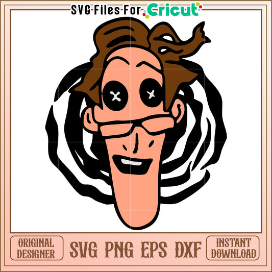 Mr bobinsky head svg, coraline movie svg, sesame toys svg