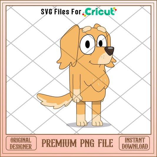 Mrs Retriever character cartoon png