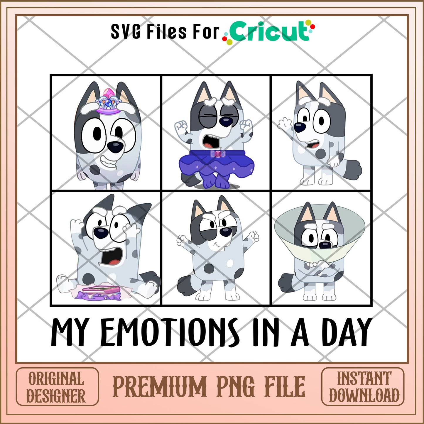 Muffin my emotion in a day cartoon png