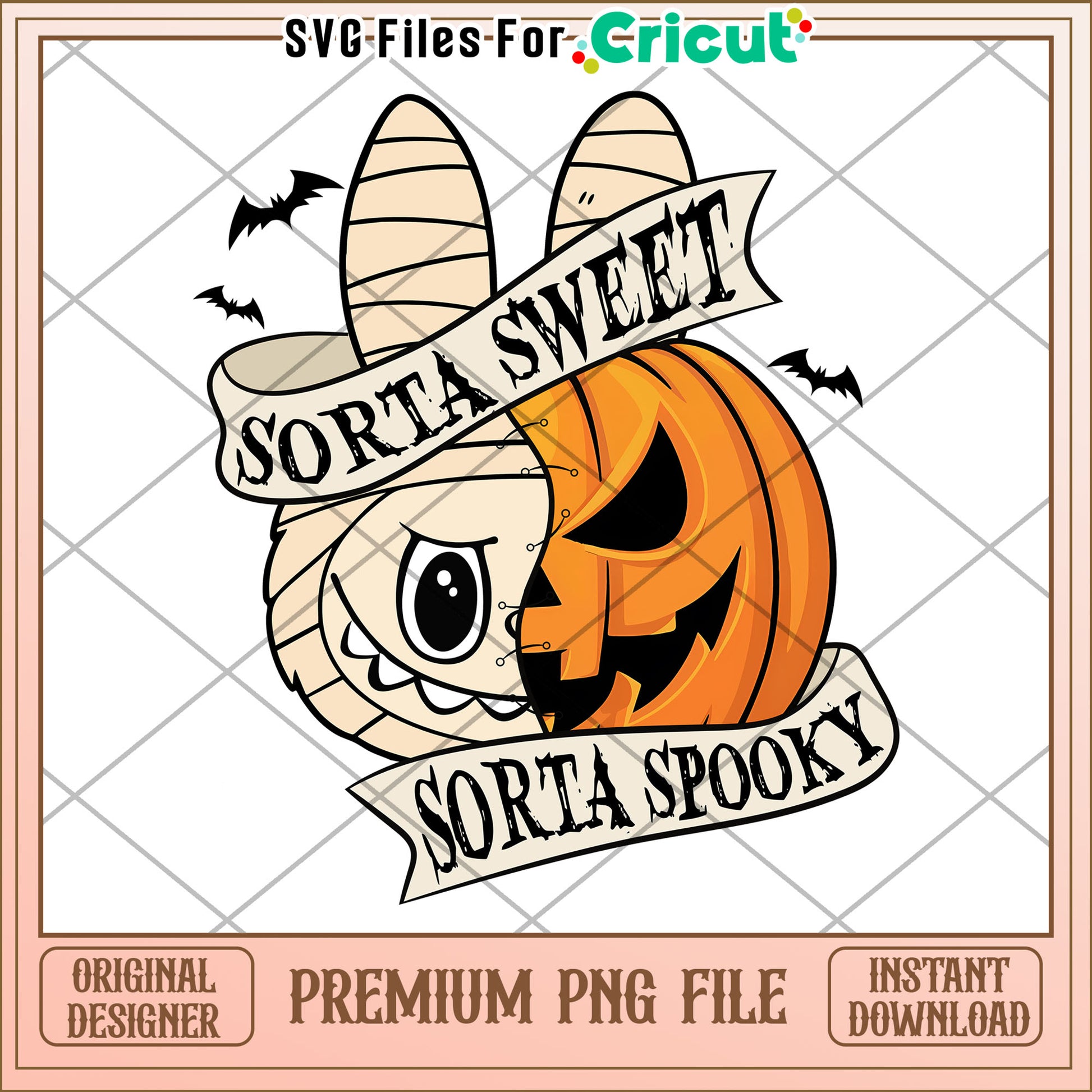 Mummy labubu head png, halloween songs png, halloween cookies png