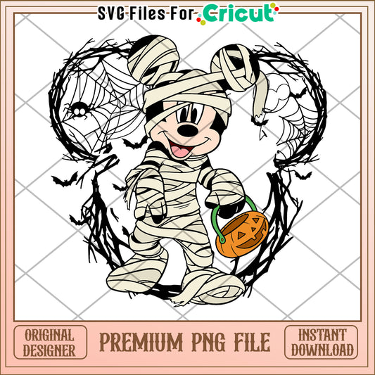 Mummy mickey png, halloween events​ png,trick or treat png