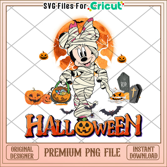 Mummy minnie png, halloween ends​ png, halloween party png