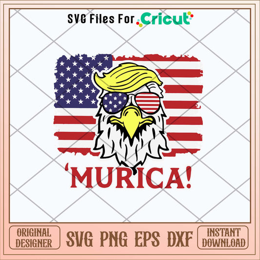 Muria Svg, Flag USa Svg-Svgfilesforcricut