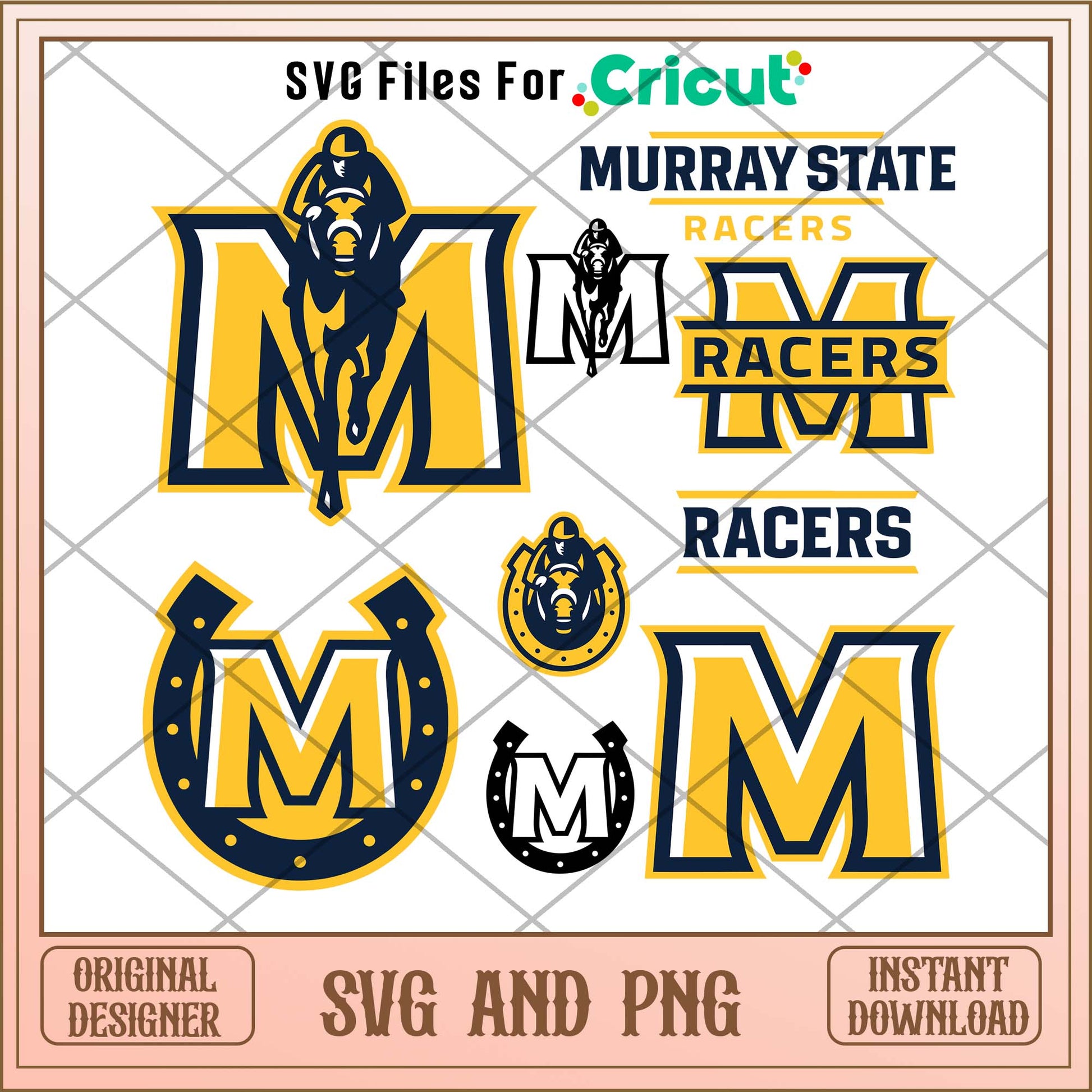 Murray State Racers svg, Murray State Racers svg bundle, NCAA svg