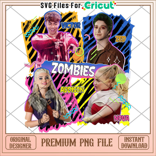 Music festival descendants zombies tour concert png, disney mashup concert png