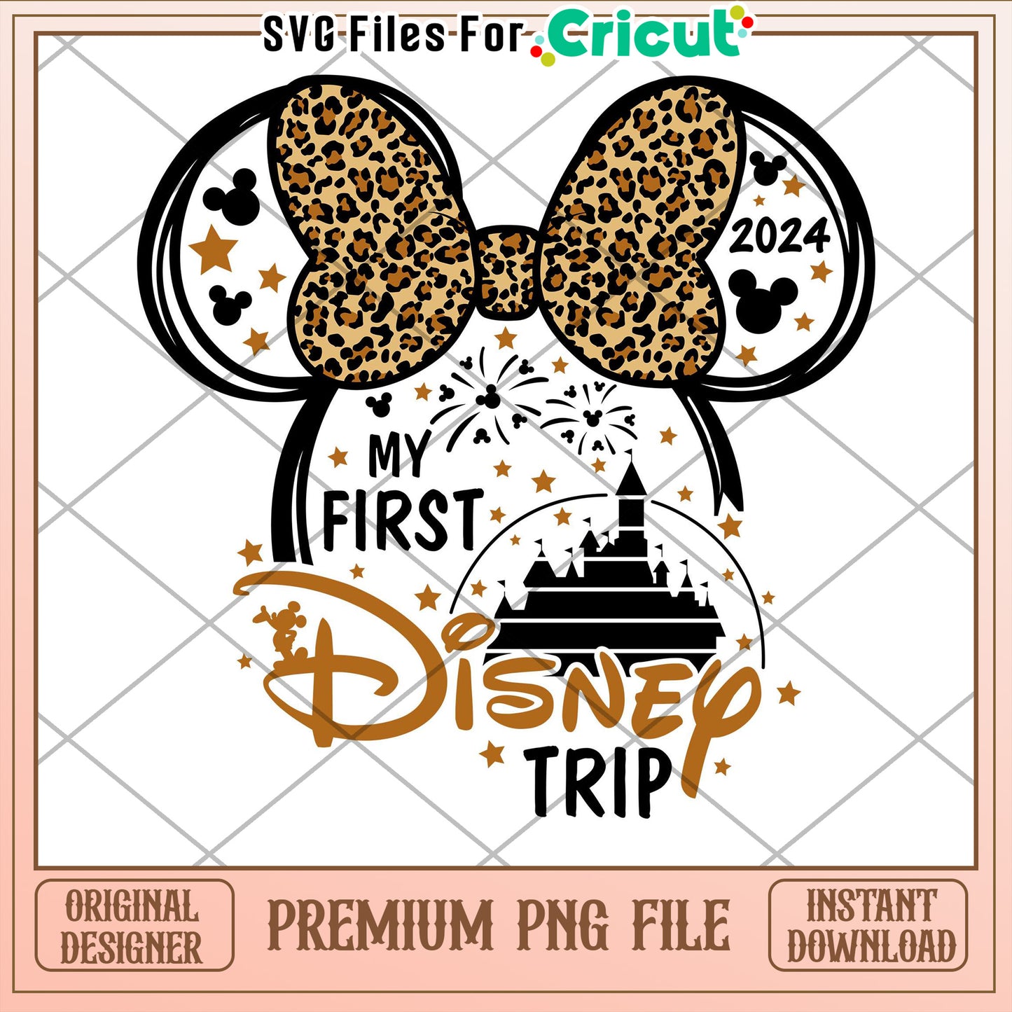 My First Disney Trip PNG 2024