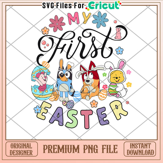 My First Easter PNG Cute Animals