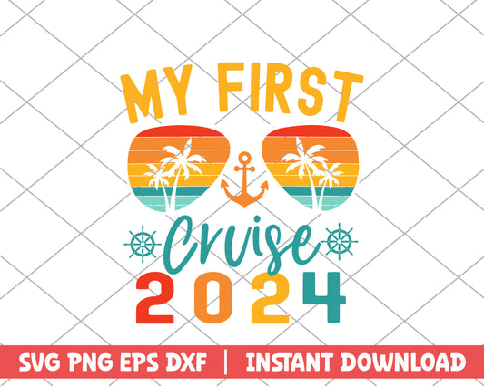 My first cruise 2024 disney svg