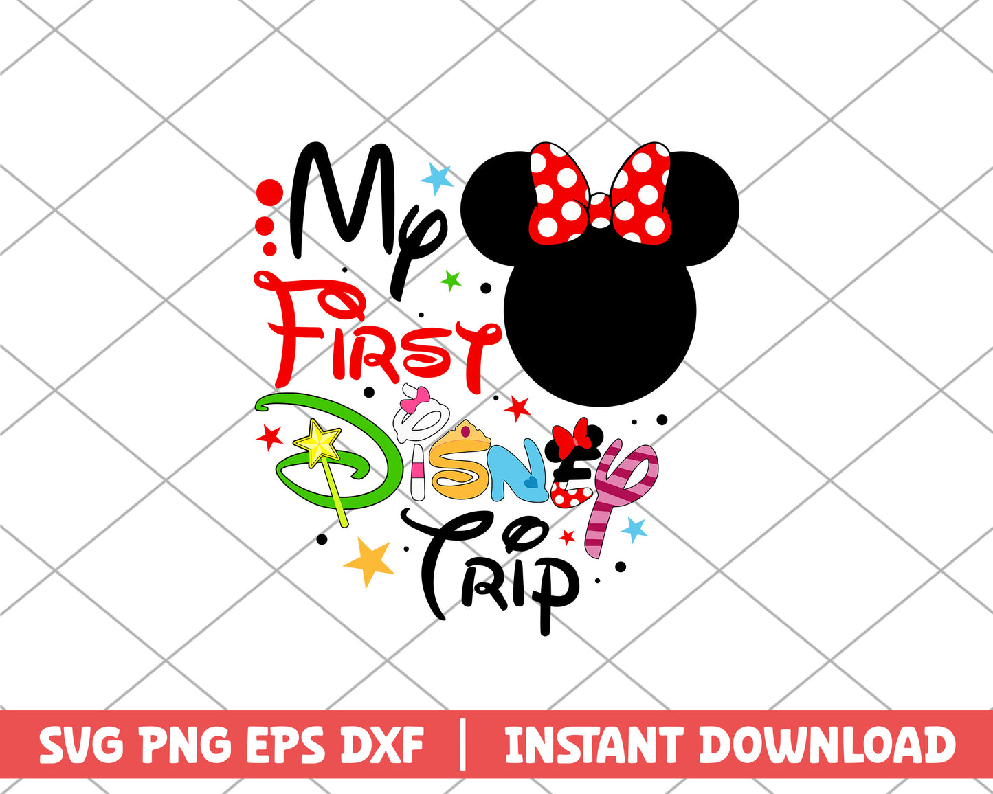 My first disney trip disney girl svg 