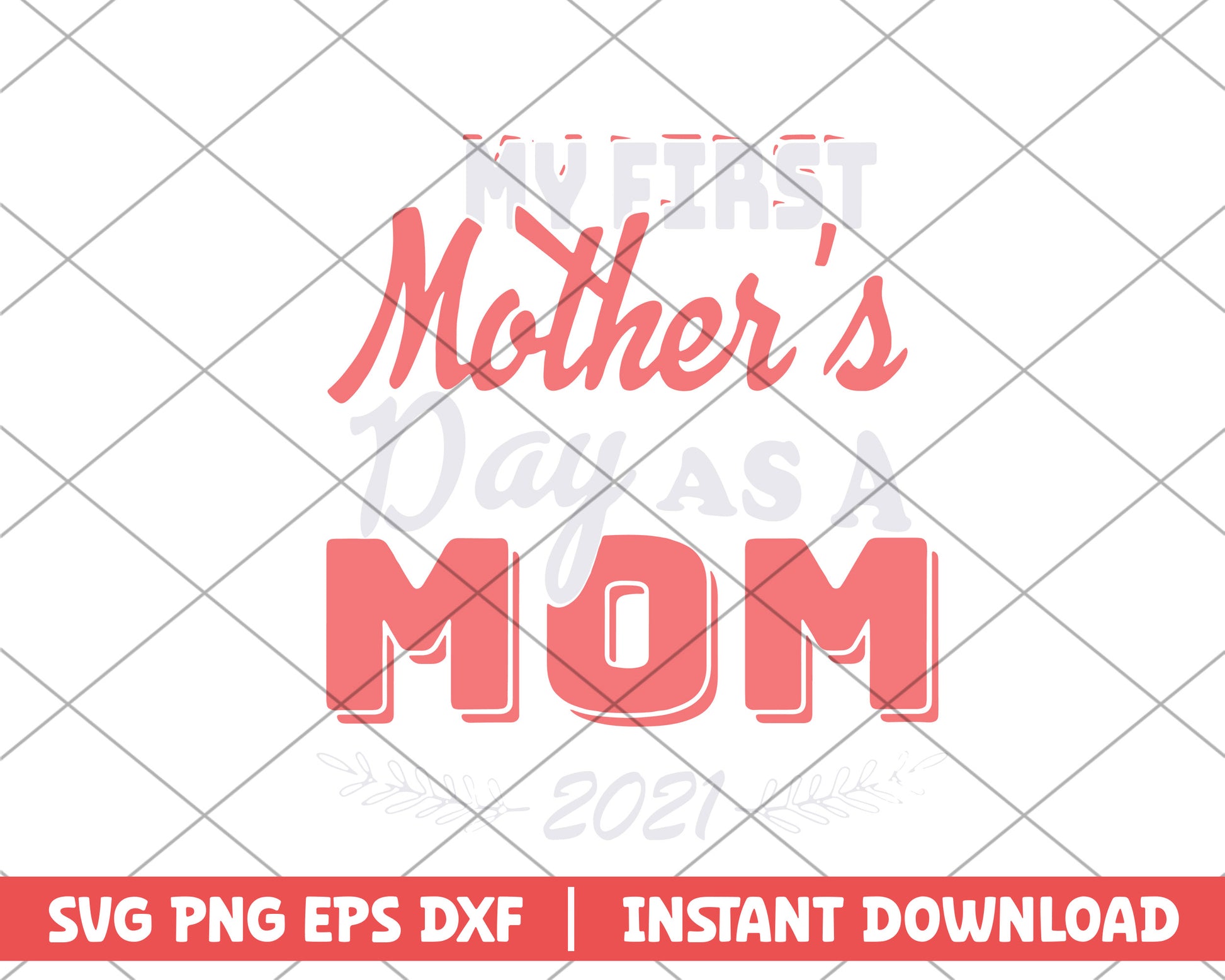 My first mother's day as a mom mothers day svg