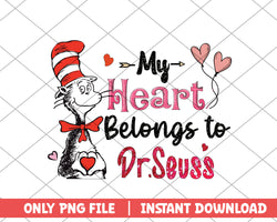 My heart belongs to Dr.Seuss png