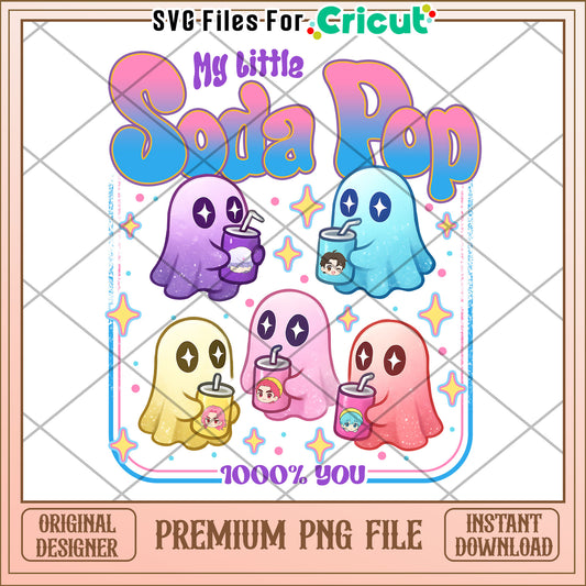My little soda pop png, huntrix tiger png, saja boys toys png
