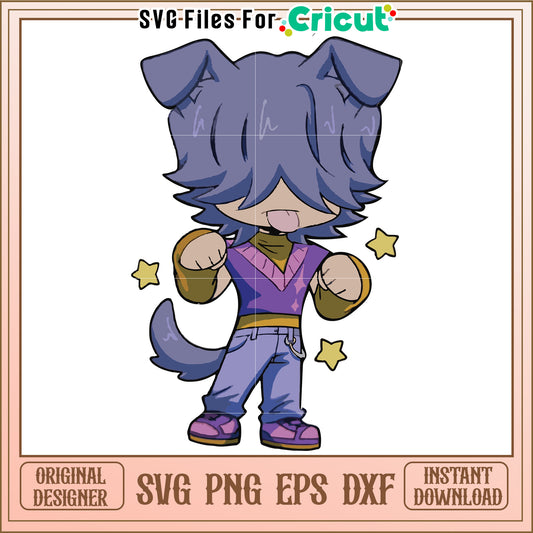 Mystery cat svg, kpop band svg, kpop demon hunters svg