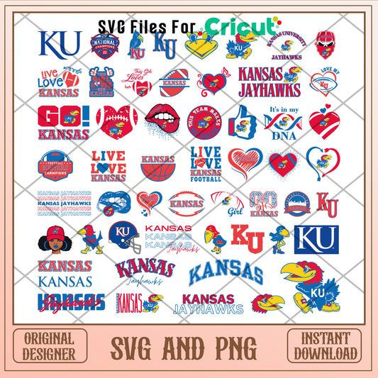 Kansas jayhawks nacc logo bundle svg, kansas jayhawks svg